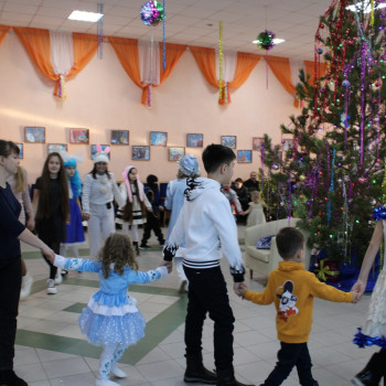 Новогодний утренник для детей сотрудников Газпром межрегионгаз — Давлеканово