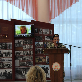 Торжественный митинг, посвященный Дню рождения генерала Шаймуратова