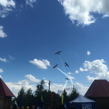 Открытие первой смены одиннадцатой Международной аэрокосмической школы им. космонавта-испытателя СССР У.Н. Султанова.