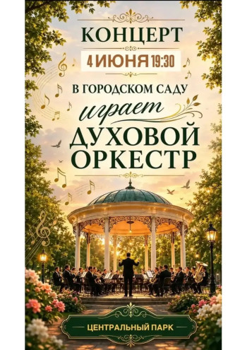 Концерт духового оркестра