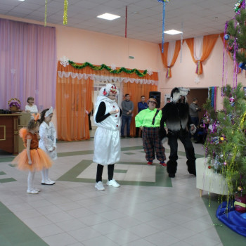 Новогодний утренник для детей сотрудников Отдела МВД России по Давлекановскому району